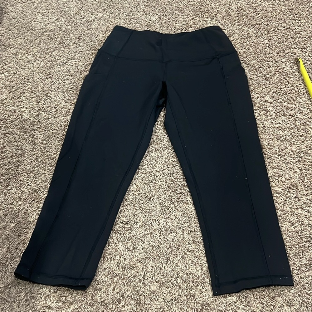Black Northface Capri leggings